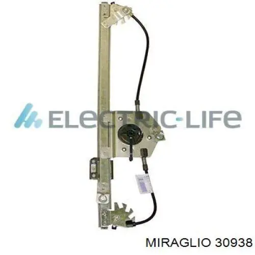 Mecanismo de acionamento de vidro da porta dianteira esquerda Miraglio 30938 preço, a partir de 54,49 USD