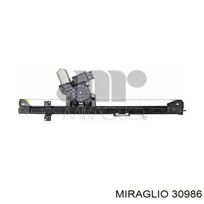 Mecanismo de acionamento de vidro da porta dianteira esquerda Miraglio 30986 preço, a partir de 46,67 USD