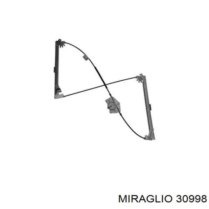 Compre 30998 Miraglio Mecanismo de acionamento de vidro da porta dianteira esquerda