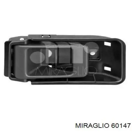00009143J3 Peugeot/Citroen Maçaneta interna direita da porta lateral (deslizante)