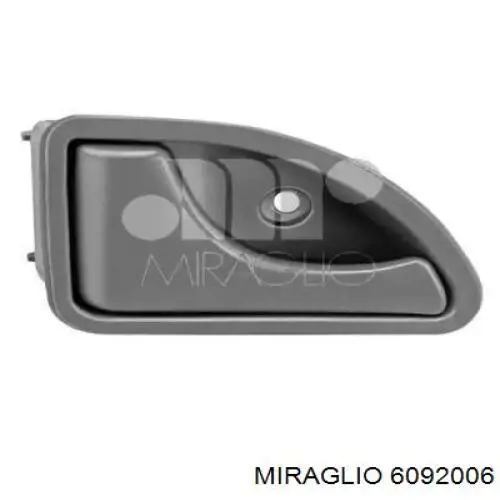 Maçaneta interna esquerda da porta dianteira Metalcaucho 43648 preço, a partir de 5,43 USD