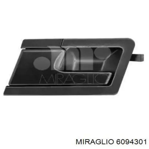 Maçaneta interna direita da porta dianteira Miraglio 6094301 preço, a partir de 8,63 USD