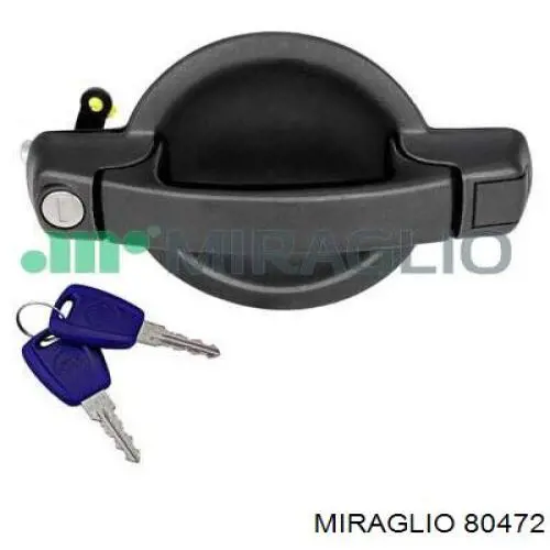 Compre 43543 Metalcaucho Maçaneta externa direita da porta lateral (deslizante)