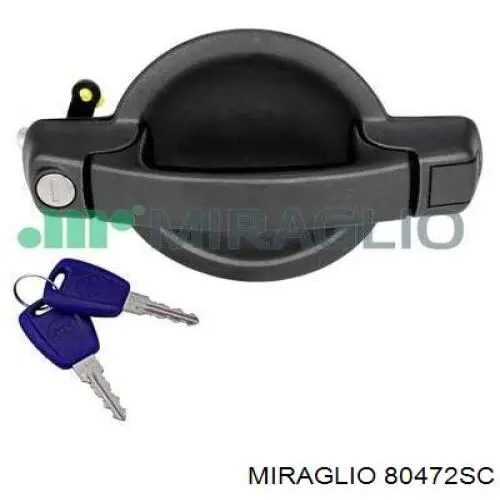 Maçaneta externa direita da porta lateral (deslizante) Miraglio 80472SC preço, a partir de 43,38 USD