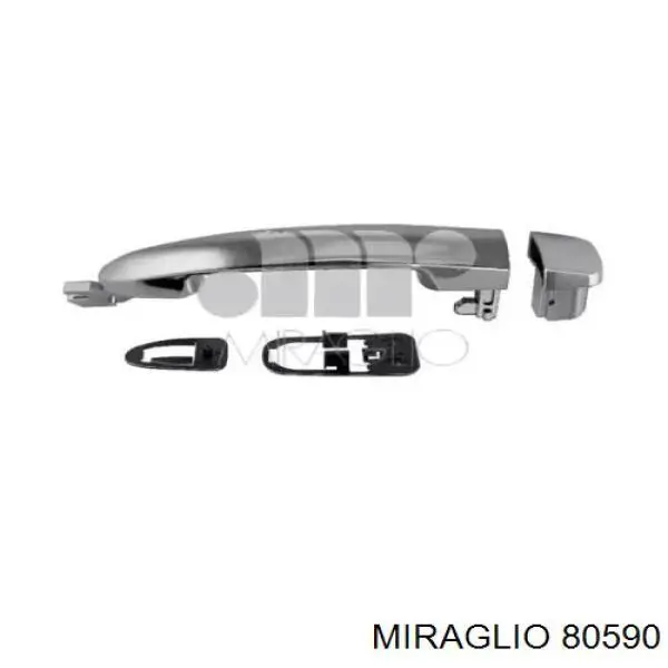 Compre 735485619 Fiat/Alfa/Lancia Maçaneta dianteira direita da porta externa