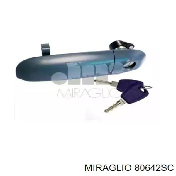 Maçaneta dianteira esquerda externa da porta Miraglio 80642 preço, a partir de 105,77 USD