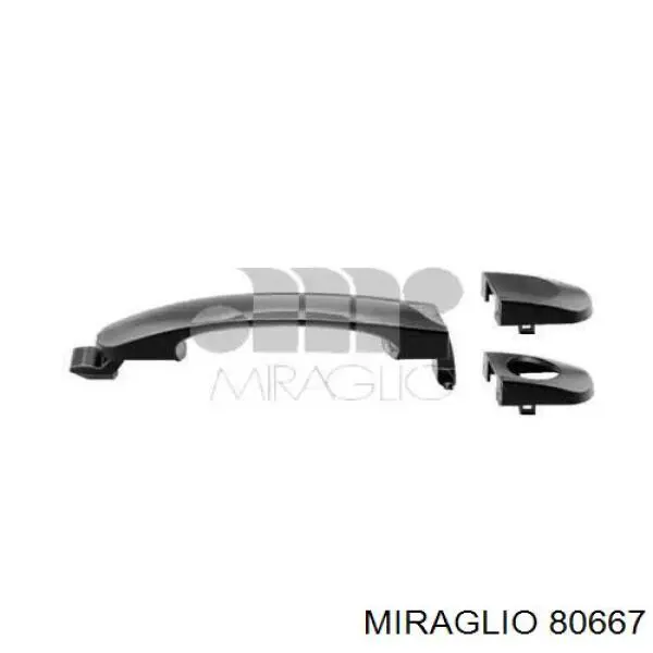 VG9178004 Prasco Maçaneta dianteira esquerda externa da porta