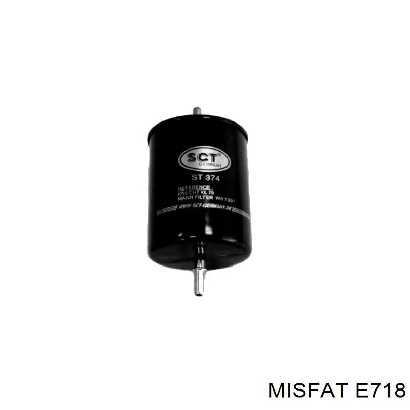 Filtro de combustível E718 Misfat