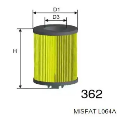 Compre L064A Misfat Filtro de óleo