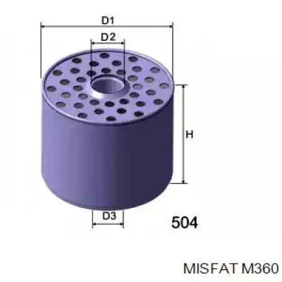 Filtro de combustível Misfat M360 preço, a partir de 5,58 USD