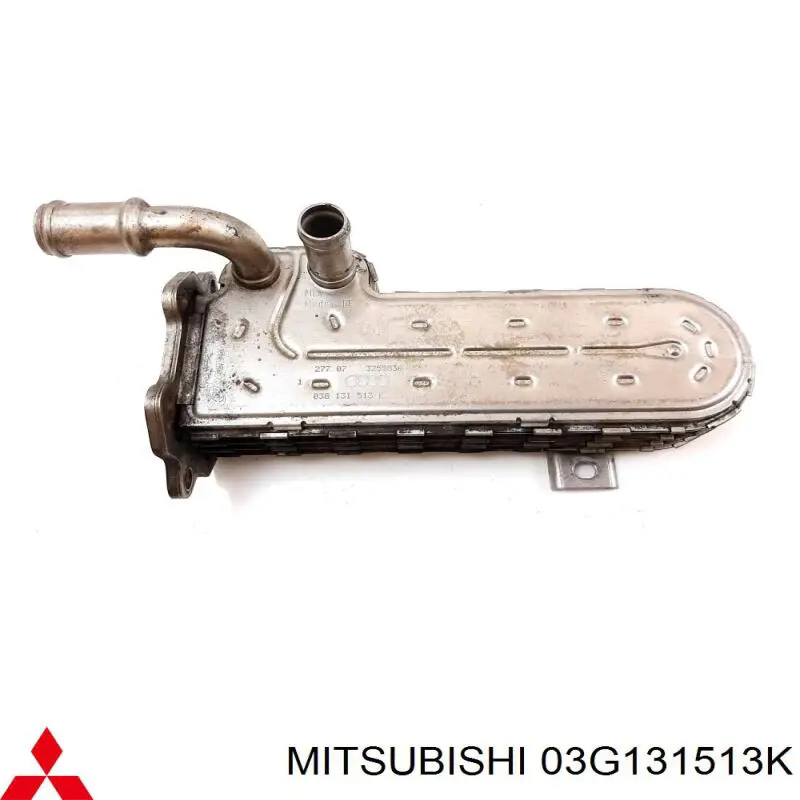 03G131513K Mitsubishi Radiador do sistema EGR de recirculação dos gases de escape