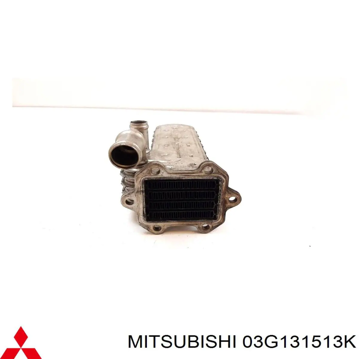 Radiador do sistema EGR de recirculação dos gases de escape 03G131513K Mitsubishi