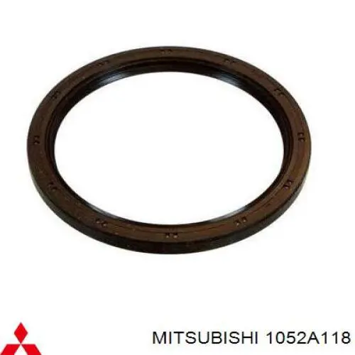 1052A118 Mitsubishi Vedação traseira de cambota de motor