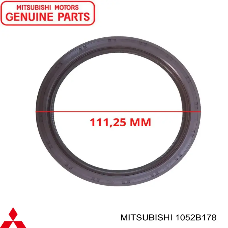Vedação traseira de cambota de motor Mitsubishi 1052B178 preço, a partir de 7,66 USD