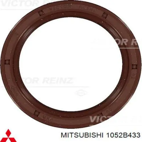 1052B433 Mitsubishi Vedação dianteira de cambota de motor