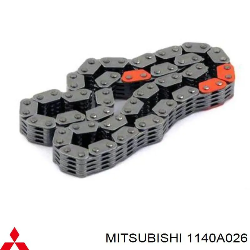 1140A026 Mitsubishi Amortecedor de cadeia do mecanismo de distribuição de gás, superior CBC