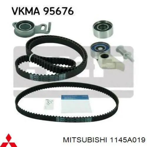 Correia do mecanismo de distribuição de gás Mitsubishi 1145A019 preço, a partir de 65,55 USD