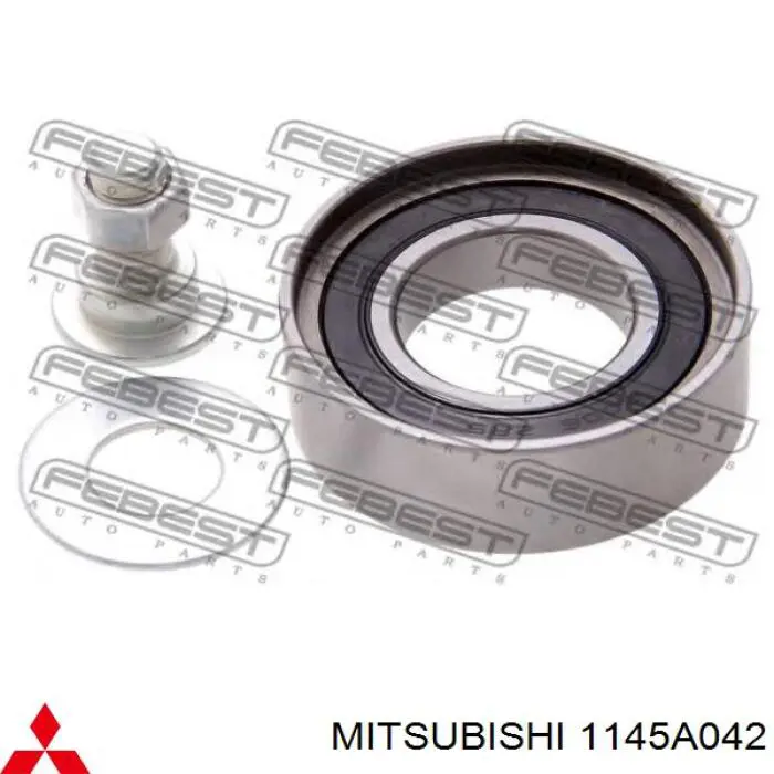 Rolo de reguladora de tensão da correia do mecanismo de distribuição de gás Mitsubishi 1145A042 preço, a partir de 34,07 USD