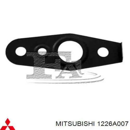 Vedante de mangueira de derivação de óleo de turbina Mitsubishi 1226A007 preço, a partir de 2,87 USD