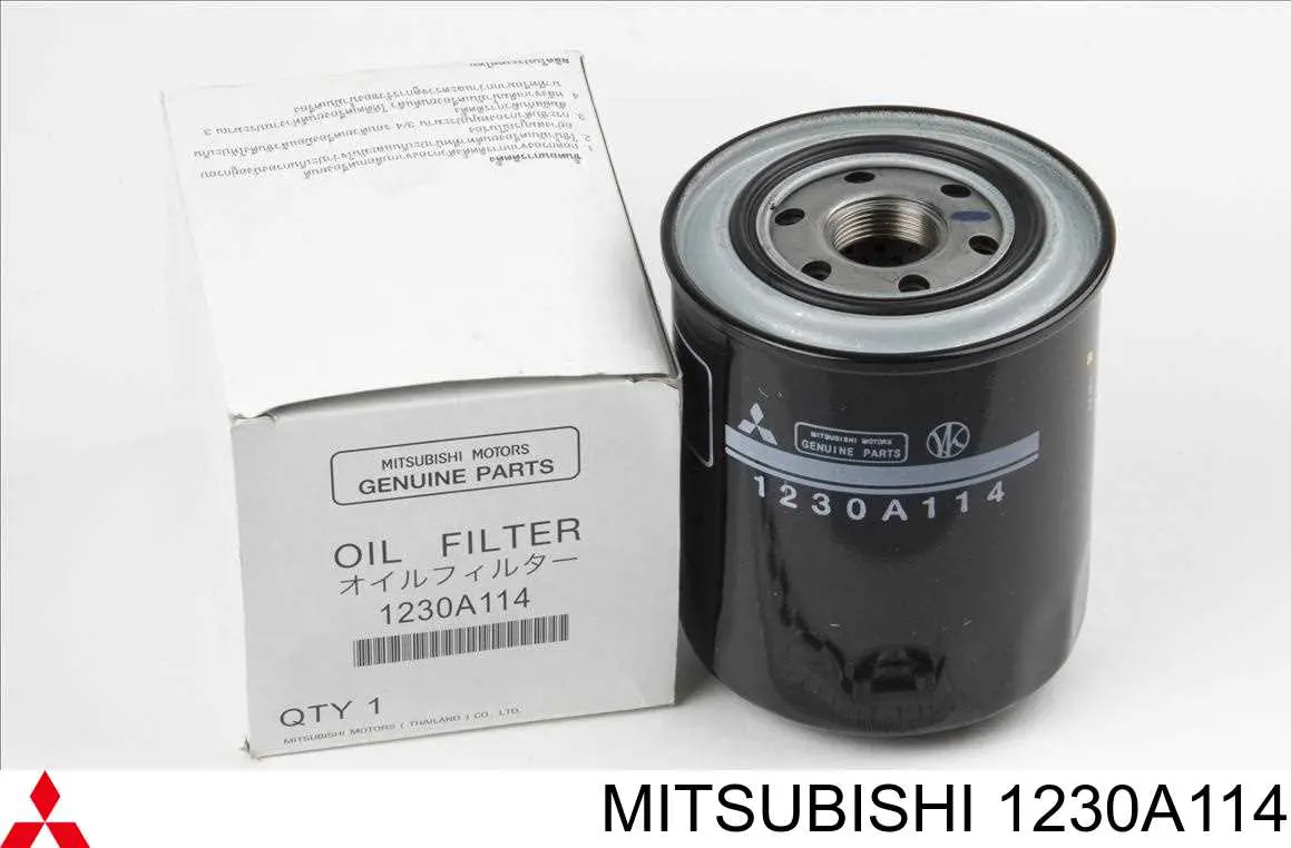 1230A114 Mitsubishi Filtro de óleo
