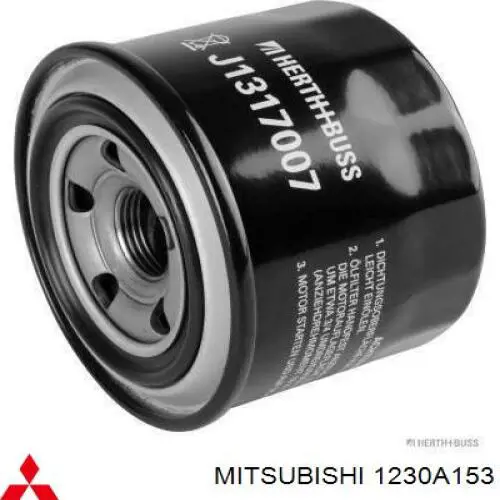Filtro de óleo Mitsubishi 1230A153 preço, a partir de 7,07 USD