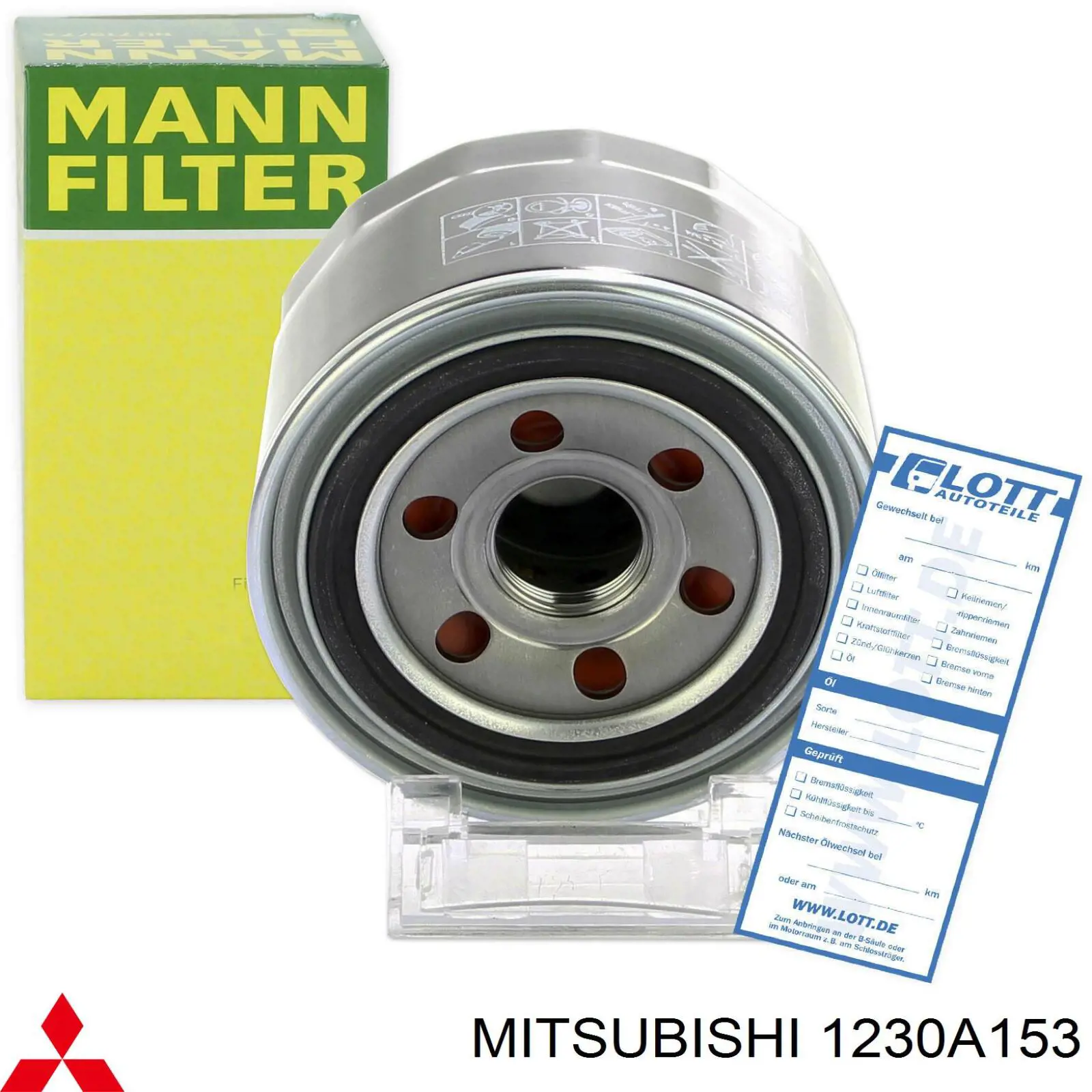 Filtro de óleo Mitsubishi 1230A153