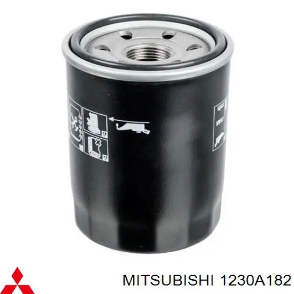 1230A182 Mitsubishi Filtro de óleo
