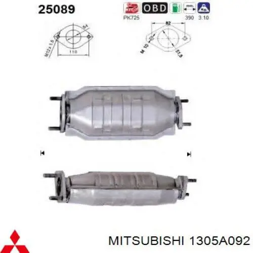 Vedante de termostato Mitsubishi 1305A092 preço, a partir de 5,97 USD