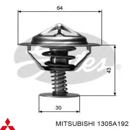 1305A192 Mitsubishi Termostato