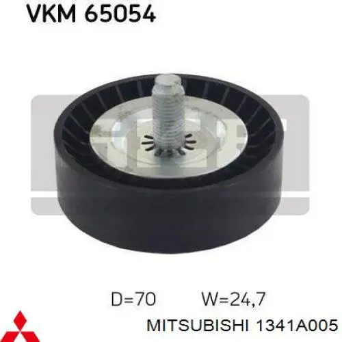 Rolo parasita da correia de transmissão Mitsubishi 1341A005 preço, a partir de 20,00 USD