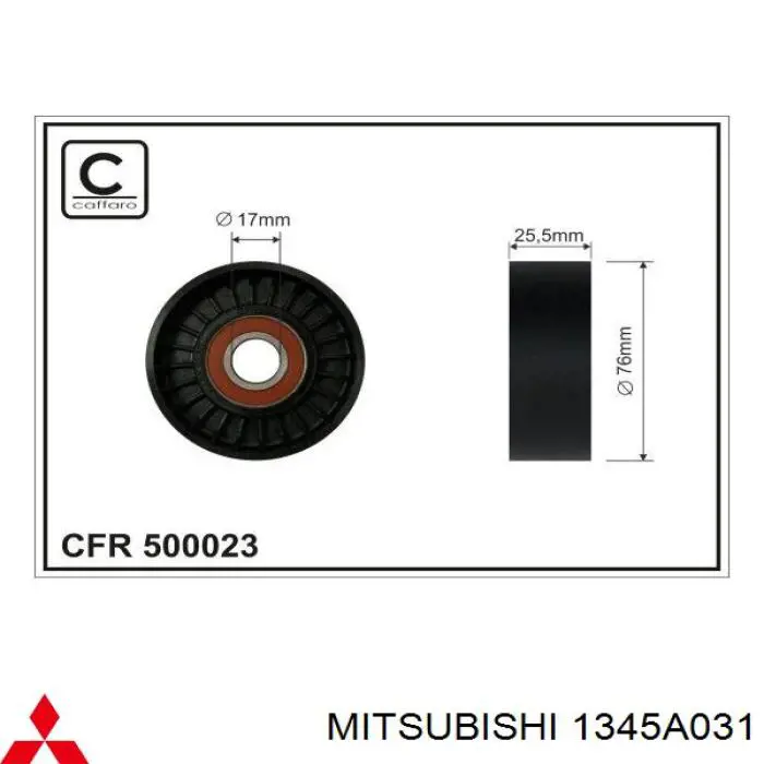 Compre 1345A031 Mitsubishi Reguladora de tensão da correia de transmissão