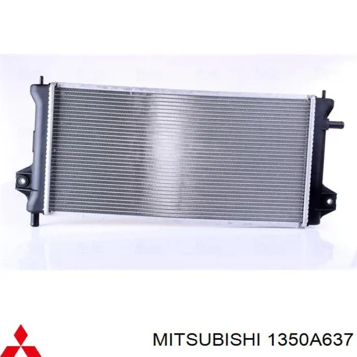 1350A637 Mitsubishi Radiador do inversor