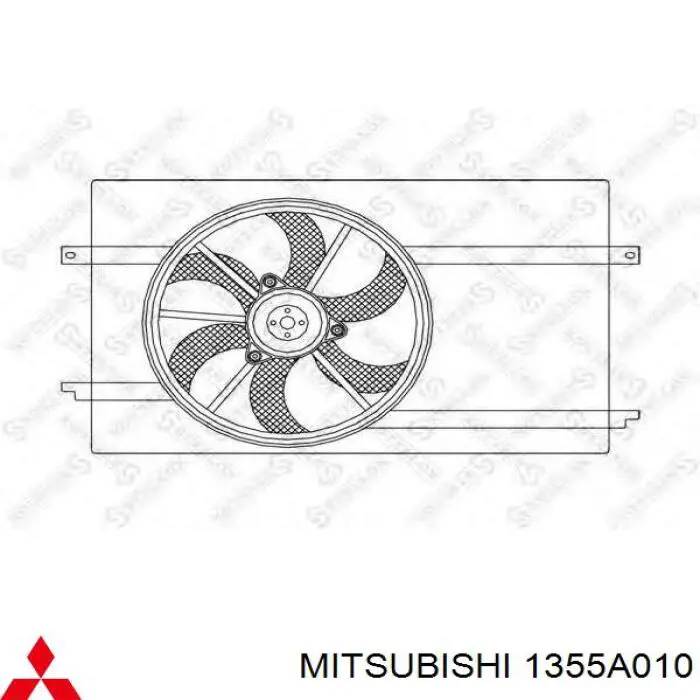 Difusor do radiador de esfriamento Mitsubishi 1355A010 preço, a partir de 135,06 USD