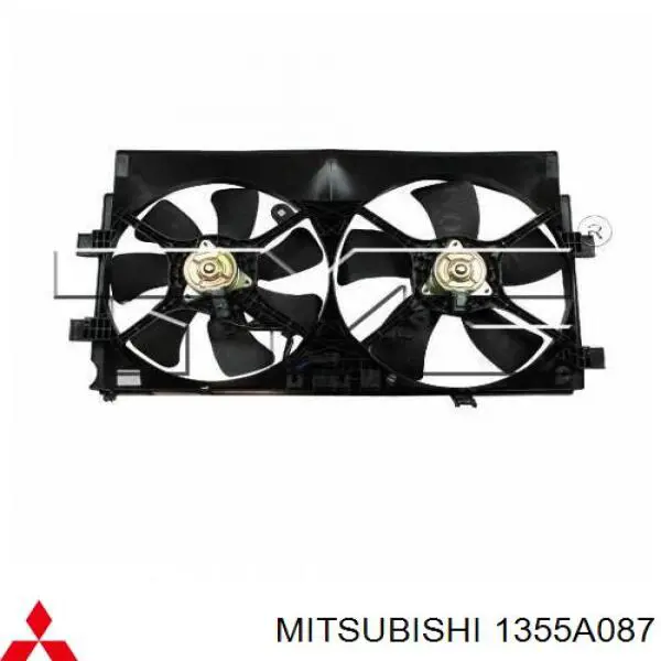 Compre 1355A087 Mitsubishi Difusor do radiador de esfriamento