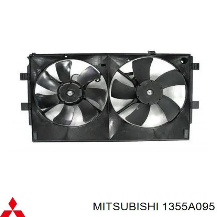 Ventilador (roda de aletas) do radiador de esfriamento esquerdo 523423W1 Polcar