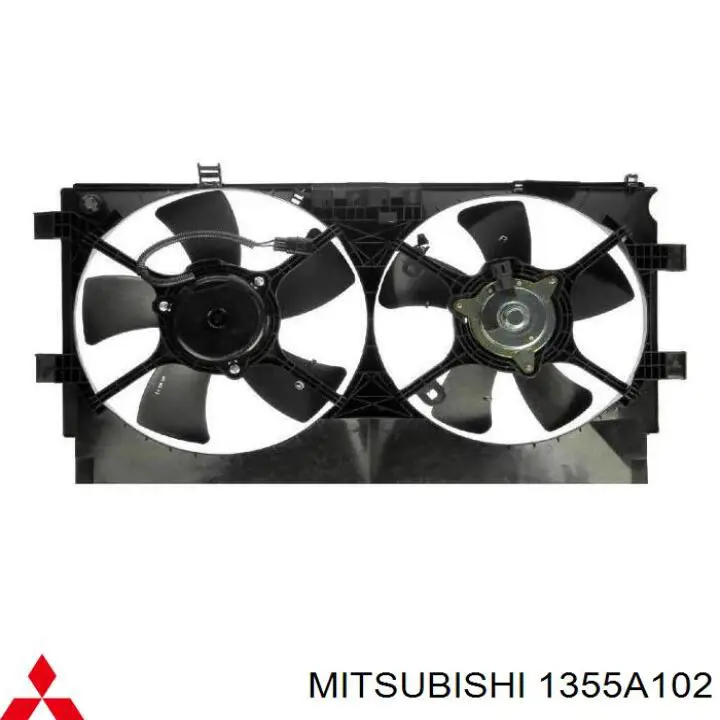 1355A102 Mitsubishi Motor direito de ventilador do sistema de esfriamento