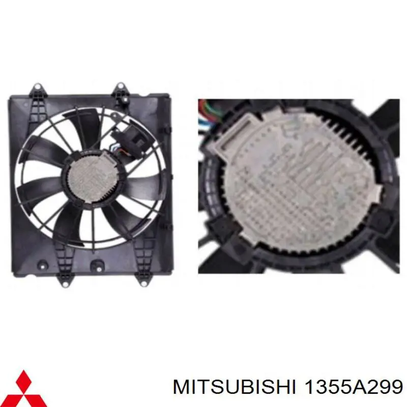 Motor direito de ventilador do sistema de esfriamento Mitsubishi 1355A299 preço, a partir de 269,48 USD