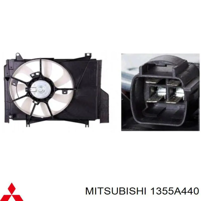 Difusor do radiador de esfriamento Mitsubishi 1355A440 preço, a partir de 162,15 USD