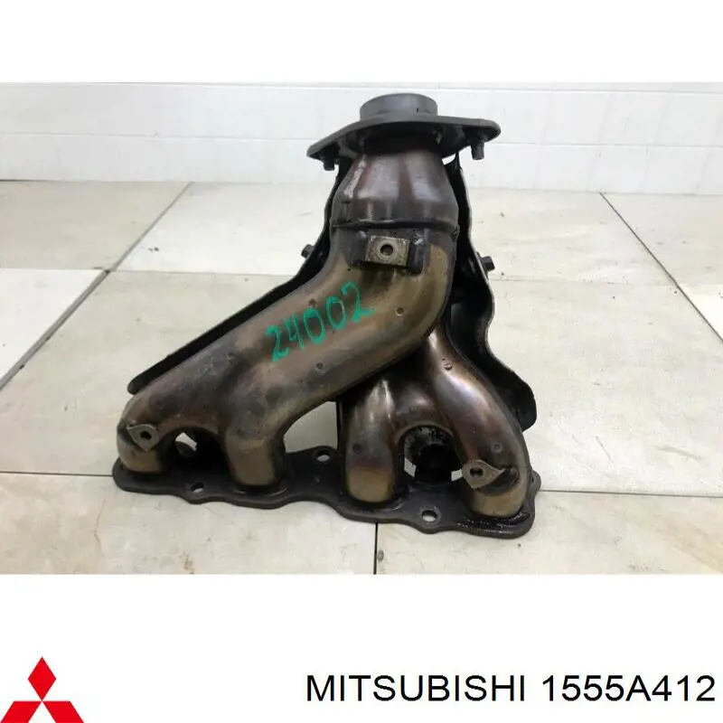 Tubo coletor de escape para Mitsubishi Outlander III GF, GG