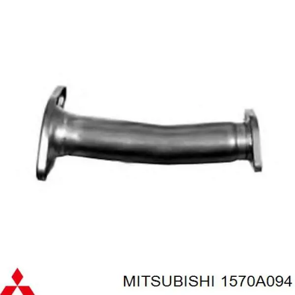 1570A094 Mitsubishi Tubo de admissão dianteiro (calças) do silenciador