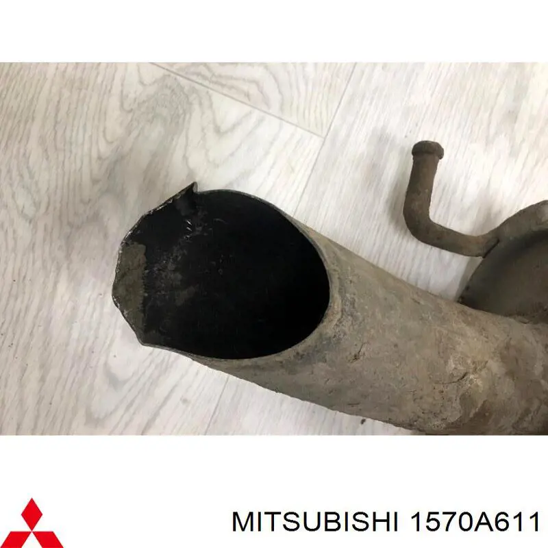 Silenciador, parte traseira Mitsubishi 1570A611 preço, a partir de 543,55 USD