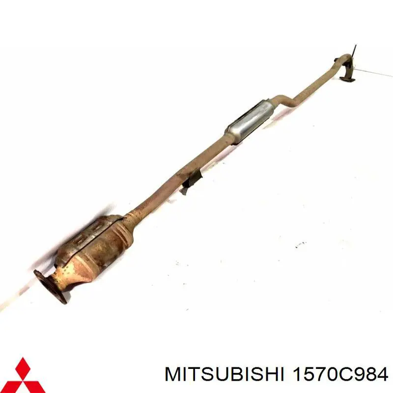Compre 1570C984 Mitsubishi Silenciador, parte central