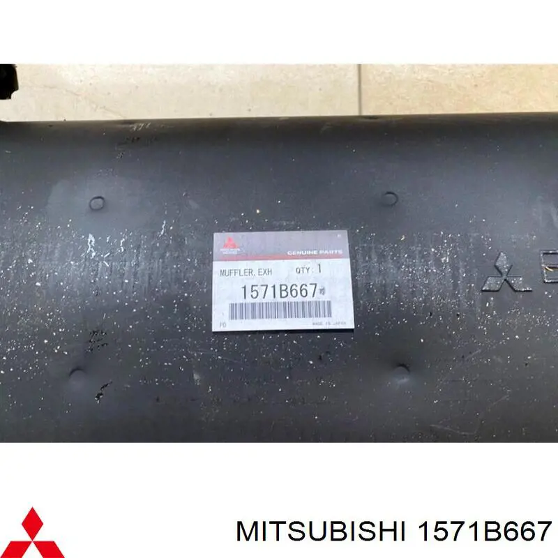 ED14328 Edex Silenciador, parte traseira