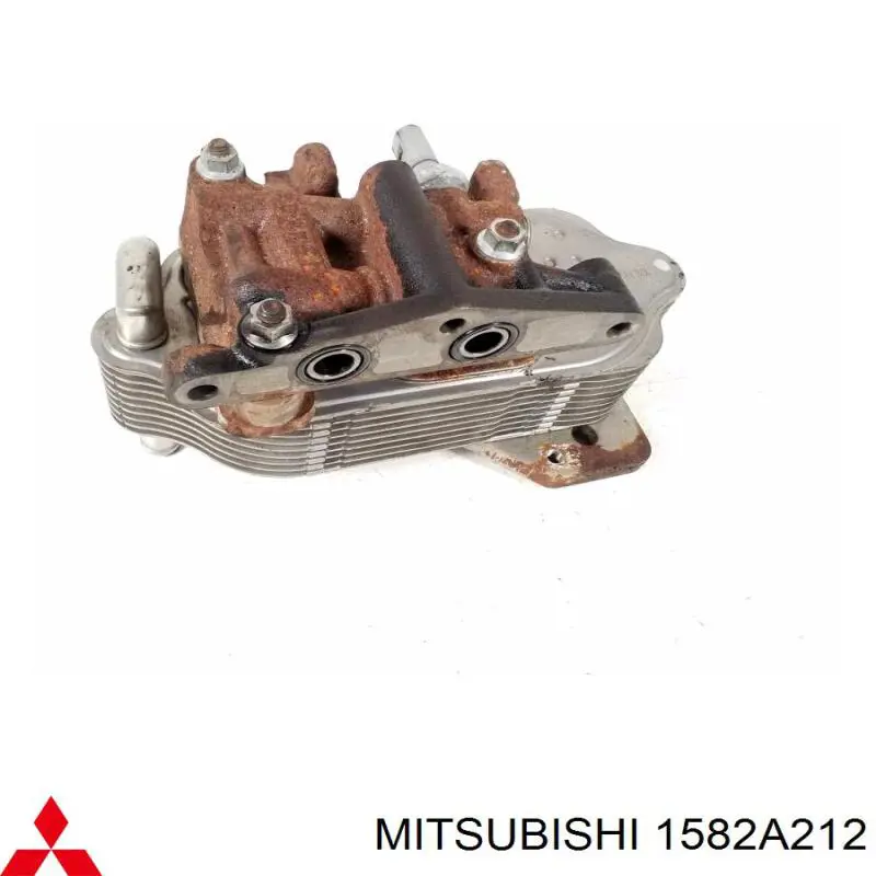 1582A212 Mitsubishi Radiador do sistema EGR de recirculação dos gases de escape
