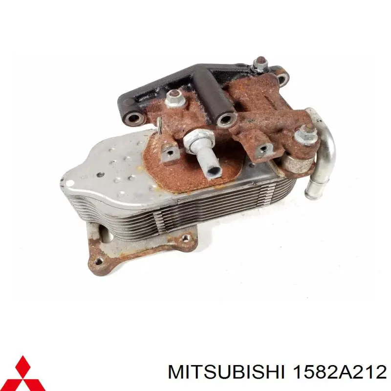 Radiador do sistema EGR de recirculação dos gases de escape Mitsubishi 1582A212 preço, a partir de 695,76 USD