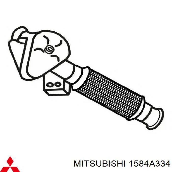 Compre 1584A334 Mitsubishi Convertidor - catalisador