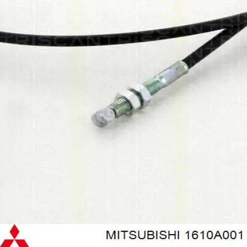 Cabo/pedal de gás (de acelerador) Mitsubishi Outlander I CU