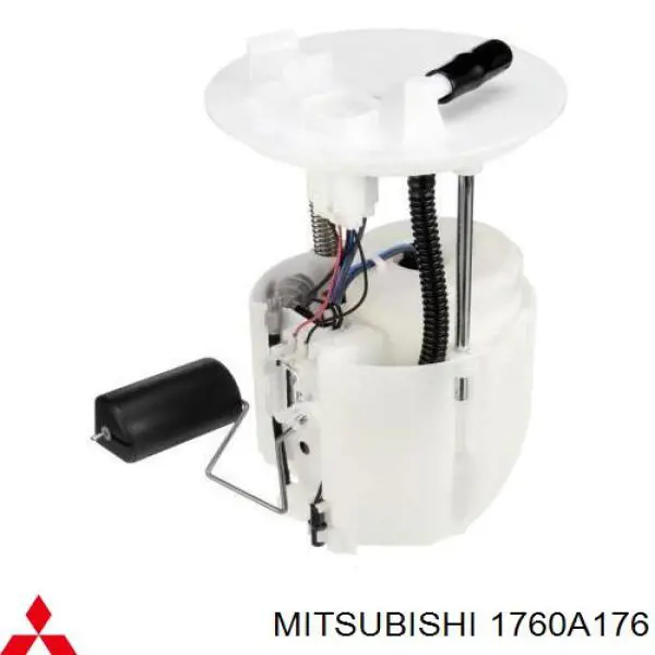 Módulo de bomba de combustível com sensor do nível de combustível Mitsubishi Galant IX DJ, DM