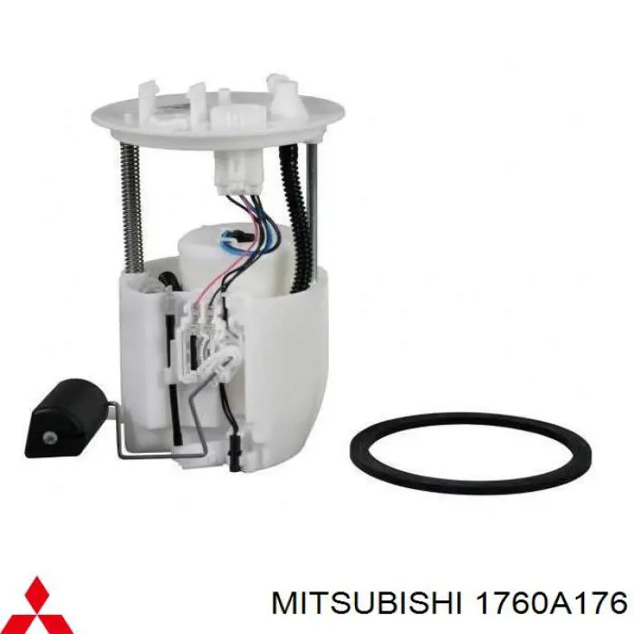  Módulo de bomba de combustível com sensor do nível de combustível Mitsubishi Galant IX sedan (DJ, DM) (2004 - 2012) IX