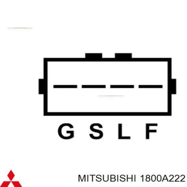 Gerador Mitsubishi 1800A222 preço, a partir de 65,18 USD
